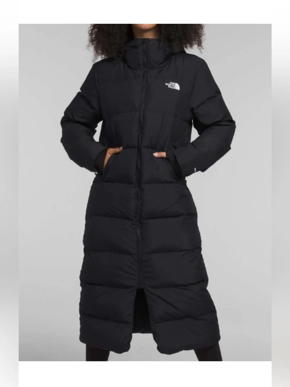 The North Face Women's Triple C Hooded Parka Coat - Picture 12 of 14